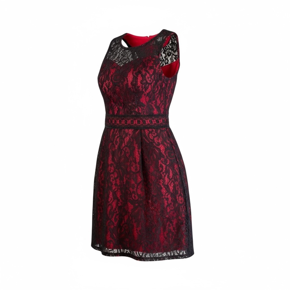 Disney Coco Black and Red Lace Dress: sz M